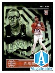 2020-21 Panini Illusions Emerald #191 JALEN SMITH RC Phoenix Suns